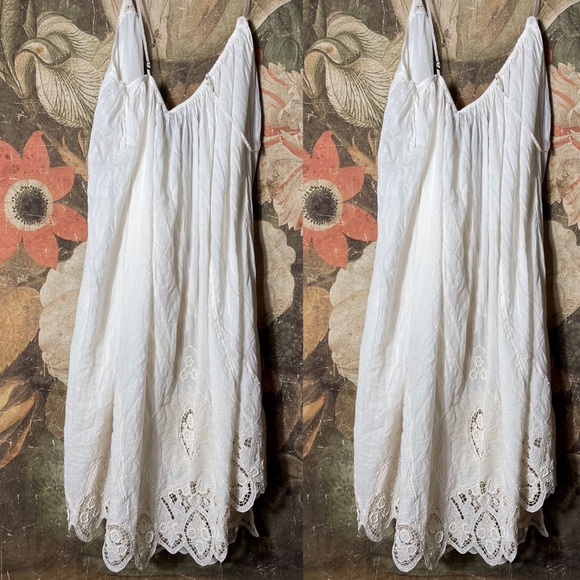 New Free People Lydia Maxi Set In Gardenia Size M - Picture 5 of 8